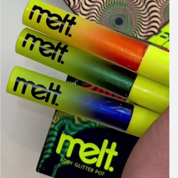 Melt Cosmetics Electrip Collection Eyeshadow Palette Lipsticks Bag BNIB - Picture 4 of 16